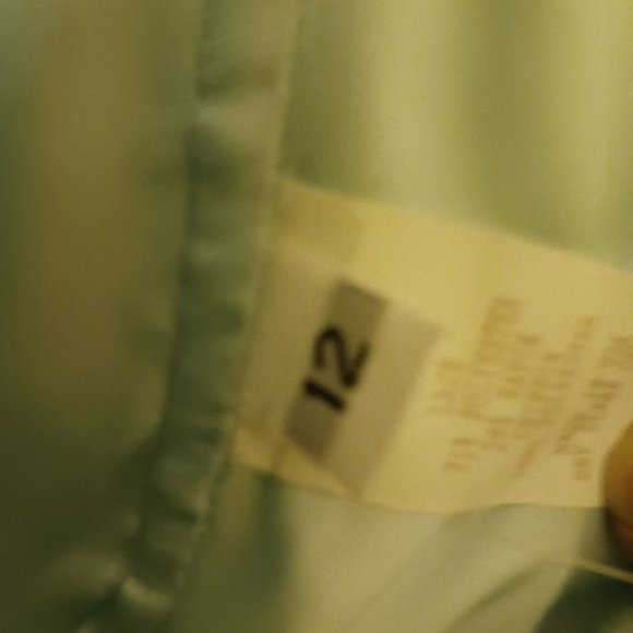 Couture Fashions Sequined Empire Light Grey Evening, Prom, Bridesmaids Dress - Picture 8 of 8